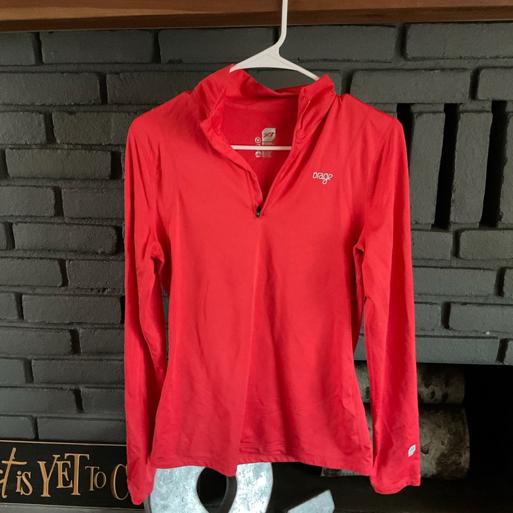 Women’s Orage Half Zip, Size Medium Base Layer/light coat